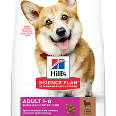 Hrana uscata pentru caini Hill's SP Canine Adult, Small&Mini, Miel si Orez, 6kg Hrana uscata pentru caini Hill's SP Canine Adult, Small&Mini, Miel si Orez, 6kg