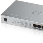 Switch Zyxel GS1008-HP, 8 Port, 10/100/1000 Mbps, ZyXEL
