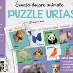 Învață despre animale. Puzzle uriaș, Litera