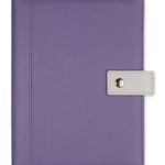 Agenda - Organizer A5 - Hartie punctata - Lilac Purple | Quartz Office, Quartz Office