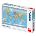 Puzzle Harta Politica a Lumii 1000 Piese