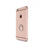 Husa Apple iPhone SE2, Elegance Luxury 3in1 Ring Rose-Gold