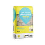 Chit de rosturi piatra naturala Weber, gri, interior/exterior, 20 kg