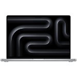 Laptop Apple MacBook Pro 16" cu procesor Apple M3 Max, 16 nuclee CPU si 40 nuclee GPU, 48GB RAM, 1TB SSD, Silver, INT KB
