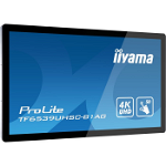Display profesional IIYAMA ProLite TF6539UHSC-B1AG, 65", UHD 4K, Touch, 60Hz, negru