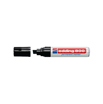 Marker permanent Edding 800, 4 - 12 mm, negru - Pret/buc, Edding
