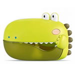 Jucarie de baie cu baloane de sapun Crocodil, G412-1 verde, Krista