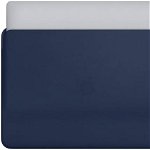 Husa laptop Apple Leather Sleeve pentru MacBook Pro 16 (Albastru)