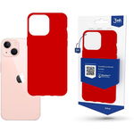 Husa pentru iPhone 14 Plus Matt Case - rosie, 3mk Protection