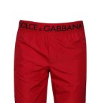 Dolce & Gabbana swimsuit with red logo Red, Dolce & Gabbana