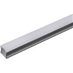 Profil aluminiu banda LED 2m 17.2x15.5 mm argintiu-mat V-TAC SKU-3354
