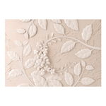 Fototapet Paper Flowers (Beige)