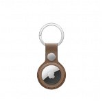 Apple AirTag FineWoven Key Ring, Taupe