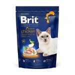 Hrana pentru pisici Brit Premium By Nature Indoor, Pui, Hrana Uscata Pisici De Interior, 1.5Kg