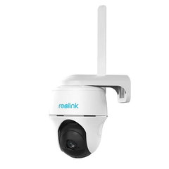 Camera supraveghere wireless WiFi Speed Dome Reolink Argus PT, 2 MP, IR 10 m, 6000mAh, 6x, slot card, microfon