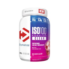 ISO 100 Clear pudra, 900g, Dymatize, Proteina din zer