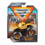 Masinuta Monster Jam - Monster Mutt Golden, 1:64