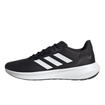 adidas Performance, Pantofi pentru alergare Run Falcon 3.0, Alb/Negru