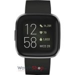 Ceas smartwatch Fitbit Versa 2 NFC Black/Carbon