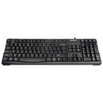 Tastatura comfort Round USB A4Tech, Negru