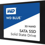 SSD Western Digital Blue 3D, 500GB, 2.5", SATA III
