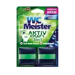 WC Meister odororizant bile Akt Kft 5in1 Pwr Forest 2*45g, Global Plast
