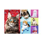 Puzzle Trefl - Happy Cats, 1.000 piese (10591), Trefl