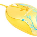 Mouse Modecom M2ART Yellow 800 DPI USB