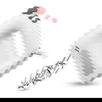 Mixer de mana heinner hm-3006wh - 300w, 6 viteze + turbo, alb