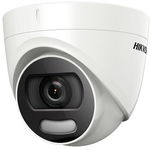 Camera supraveghere Hikvision TURBO X ColorVu turret DS-2CE72DFT-PIRXOF28(2.8mm); 2MP, ColorVu, imagini color 24 7, detectie PIR, alarma audio si alarma vizuala cu flash de lumina rosu si albastru, re