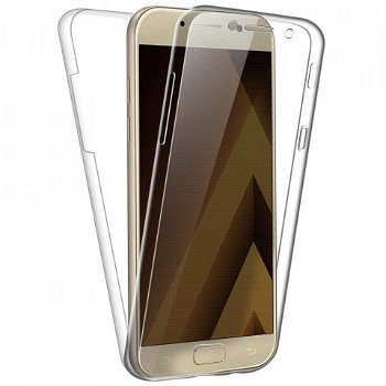 Husa FullBody MyStyle ultra slim TPU, fata - spate , transparenta pentru Samsung Galaxy A5 2017