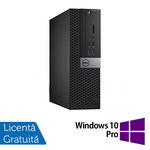 Sistem desktop HP Z240 SFF, Intel Core i5-7600 3.5GHz , 8GB DDR4, 256GB SSD + 1TB HDD, GMA HD 630, Win 10 Pro