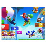 Tablou poster Super Mario Bros - Material produs:: Tablou canvas pe panza CU RAMA, Dimensiunea:: 80x120 cm, 