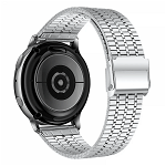 Curea ceas metalica 22 mm pentru Galaxy Watch 3 45mm Gear S3 Frontier Huawei watch GT 3 Huawei Watch GT 2 46mm Huawei Watch GT otel inoxidabil argintiu, krasscom