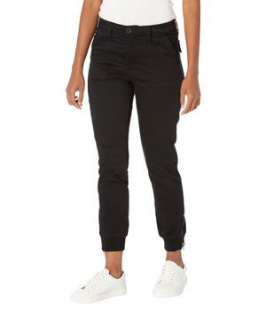 Imbracaminte Femei KUT from the Kloth Chris High-Rise Utility Joggers in Nutmeg Black 1, KUT from the Kloth