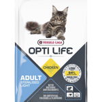 VERSELE-LAGA Opti Life Cat Sterlised/Light Chicken 7.5 kg hrana pisica sterilizata, cu pui, VERSELE-LAGA