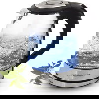 Fierbator electric Esperanza Yosemite, 2200 W, 1.7 l, iluminare cu led, Esperanza