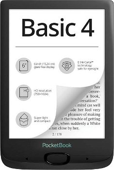E-book Reader PocketBook Basic 4 Black