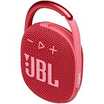 JBL Clip4 Portable Bluetooth Speaker Red
