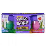 Pachet 3 oua cu surpriza Kinetic sand, 