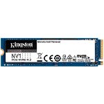 Kingston 500GB NV1 M.2 2280 NVMe SSD  up to 2100/1700MB/s  EAN: 740617316841