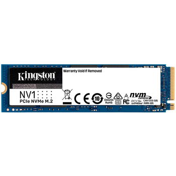 Kingston 500GB NV1 M.2 2280 NVMe SSD  up to 2100/1700MB/s  EAN: 740617316841