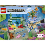 LEGO® Minecraft - Batalia Pazitorilor 21180, 255 piese, Multicolor, LEGO