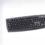Tastatura USB GENIUS KB-110X (31300711100), wired cu 104 taste, culoare: negru, GENIUS