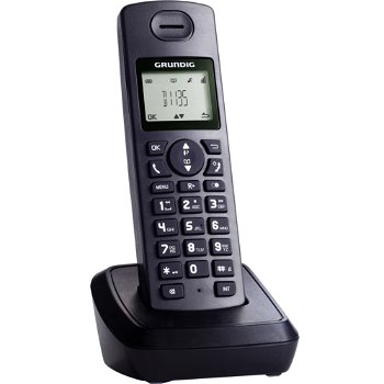 Telefon DECT GRUNDIG D1135, negru, fara fir, GRUNDIG