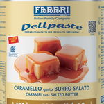 Pasta aromatizanta Caramel Sarat Delipaste Fabbri, 1.5 kg