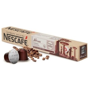 Capsule de cafea FARMERS ORIGINS Nescafé AFRICAS (10 uds), Nescafé