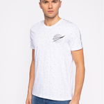 Alpha Industries Tricou Nasa Tape T 196506 Alb Regular Fit, Alpha Industries