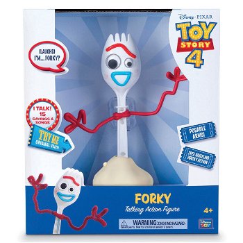 Figurina vorbitoare Toy Story 4, Forky