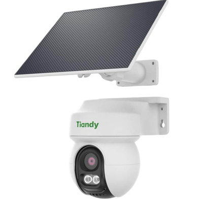 Camera supraveghere 4G cu panou solar Tiandy, 4MP, Iluminare duala, audio, alarma, IP65, TC-H343K 9DA-4, Tiandy